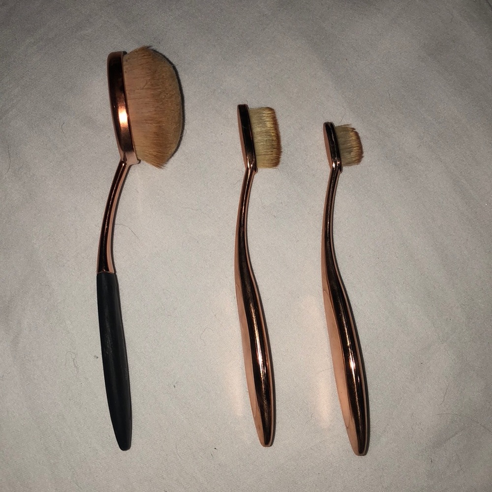 ibeauty set of 3 makeup brushes